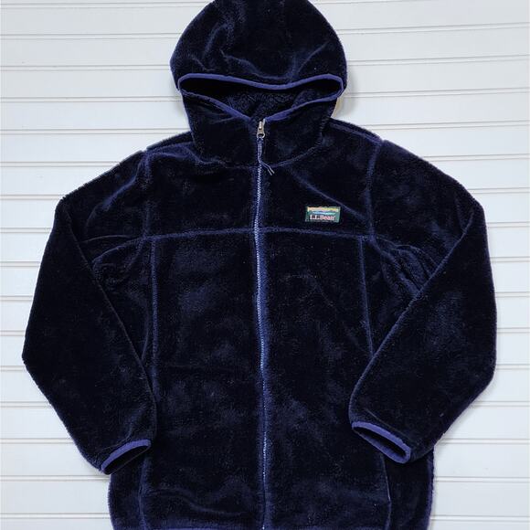 L.L. Bean Kids Hi-Pile Fleece Zip Up Jacket